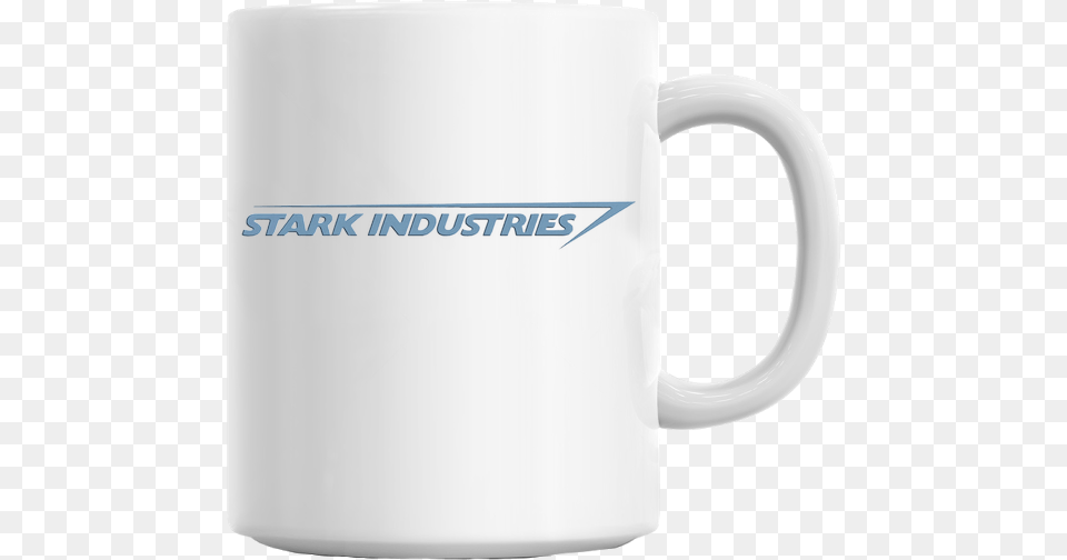 Stark Industries Mug White Coffee Mug, Cup, Beverage, Coffee Cup Free Png Download