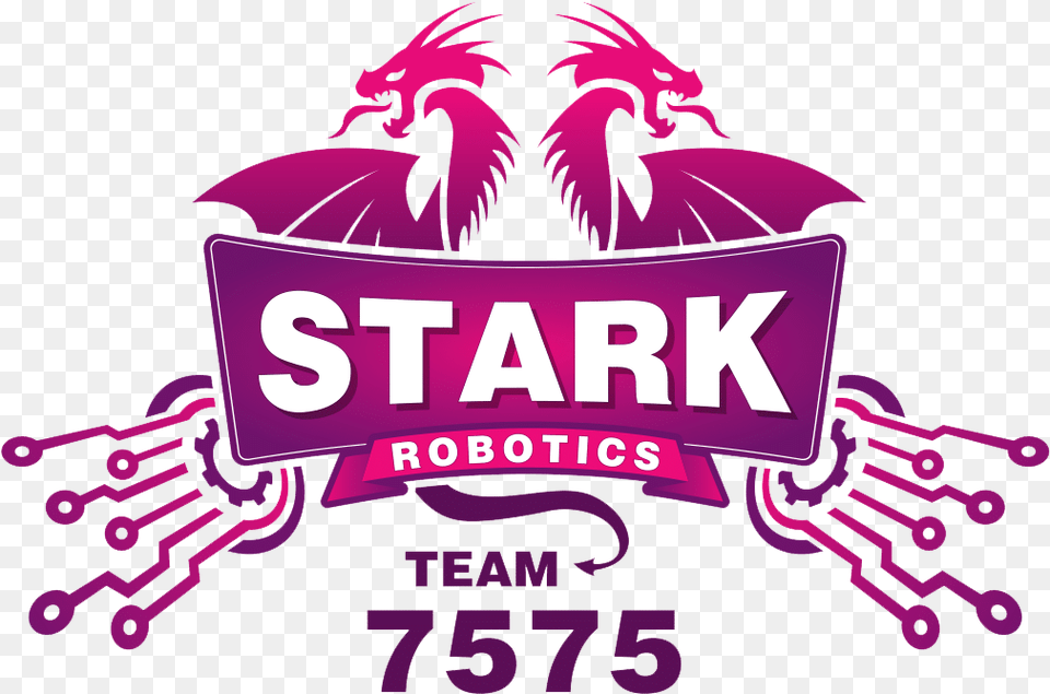 Stark Robotics Logo Illustration, Purple Png