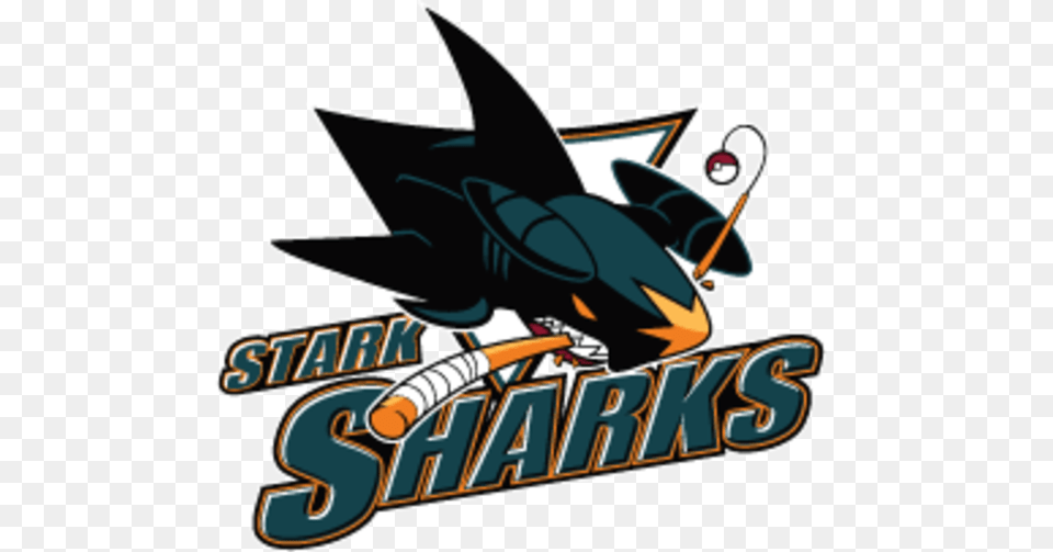 Stark Sharks Garchomp Logo Homage To San Jose San Jose Sharks Pokemon, Dynamite, Weapon Free Png Download