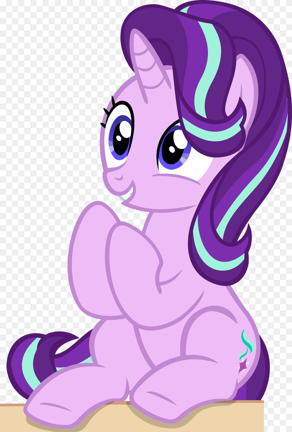 Starlight Excited My Little Pony Starlight Glimmer, Book, Comics, Publication, Purple Png