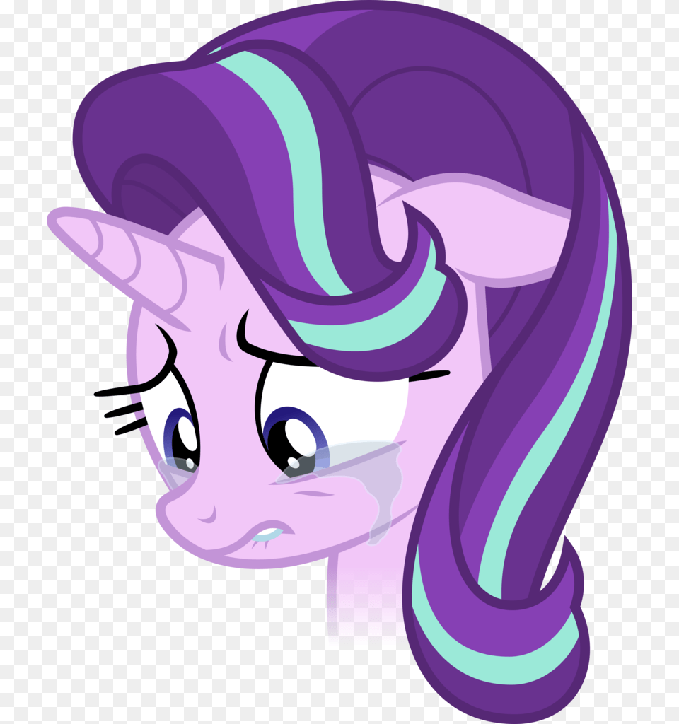 Starlight Glimmer Crying By Chrzanek97 Starlight Mlp Sad Vector, Purple, Art, Baby, Person Free Png Download