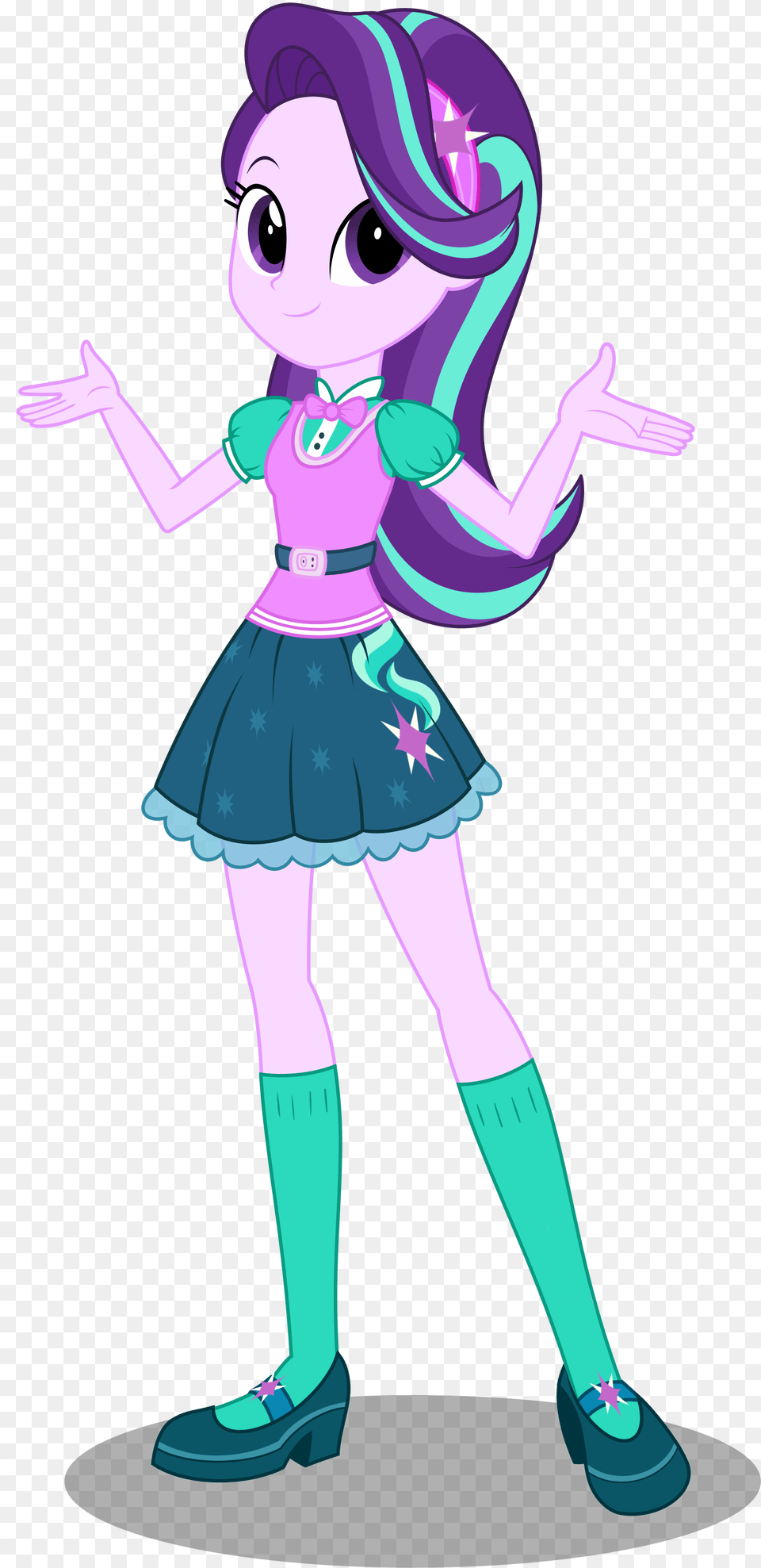 Starlight Glimmer Human Mlp Humanized Starlight Glimmer, Book, Publication, Comics, Female Free Transparent Png