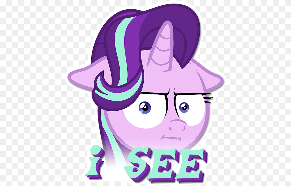 Starlight Glimmer I See, Book, Comics, Publication, Purple Png