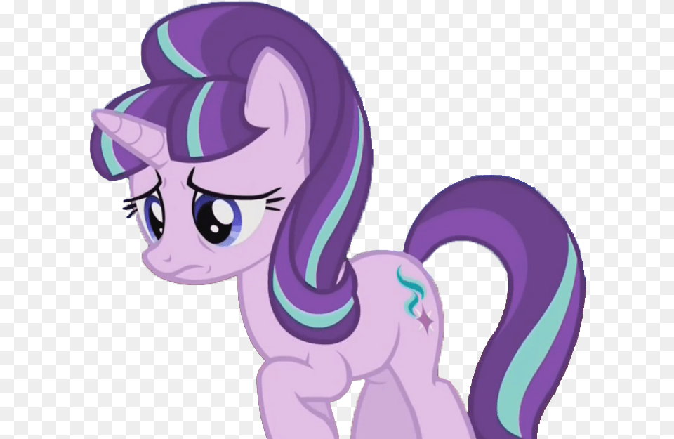 Starlight Glimmer Sad, Purple, Book, Comics, Publication Free Png Download