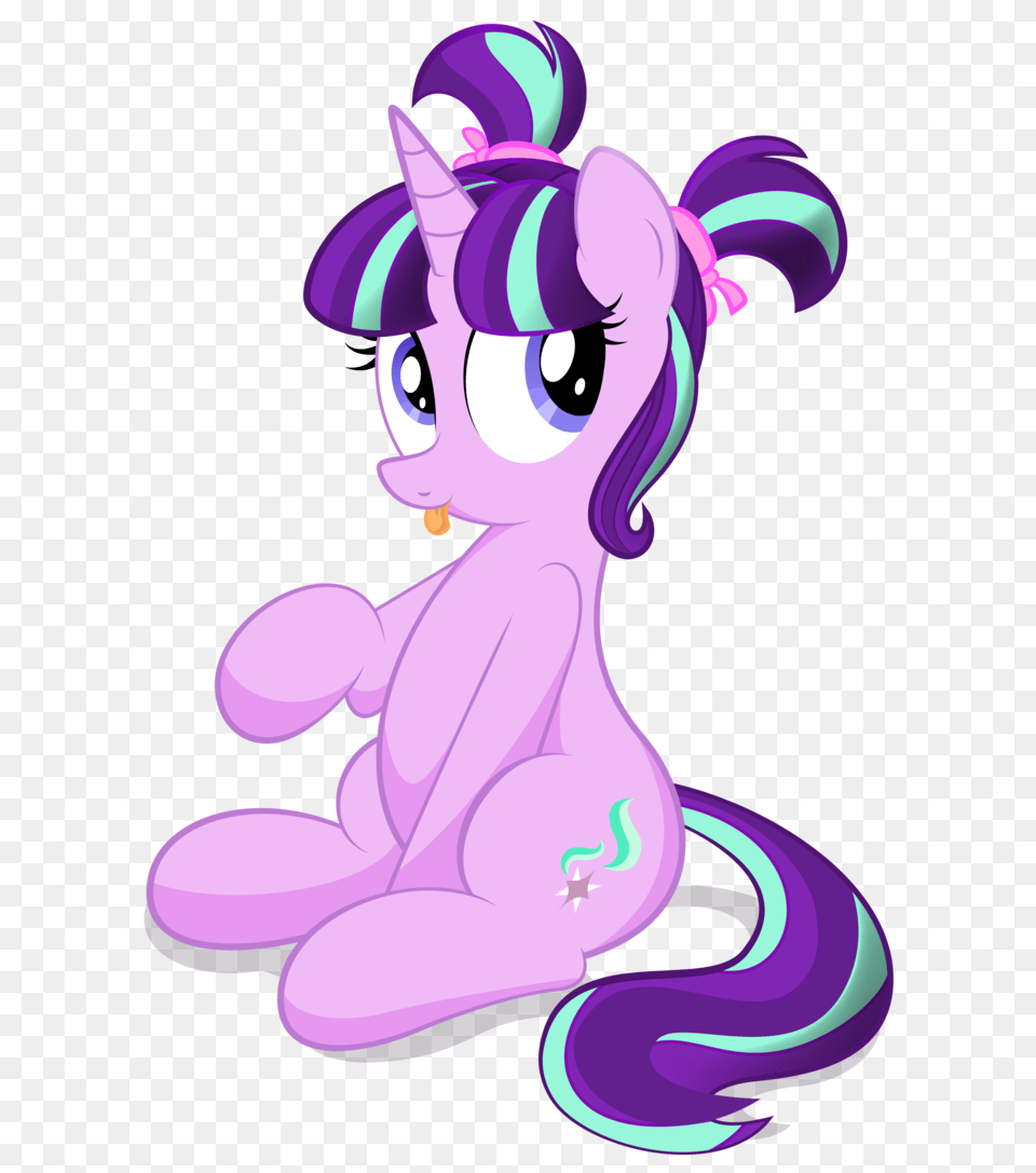 Starlight Glimmer With Pigtails My Little Pony Friendship Is, Book, Comics, Publication, Purple Png