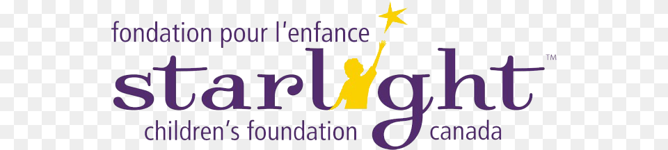 Starlight Logo Enfr Starlight Children39s Foundation, Person, Text, Symbol, Head Free Png Download