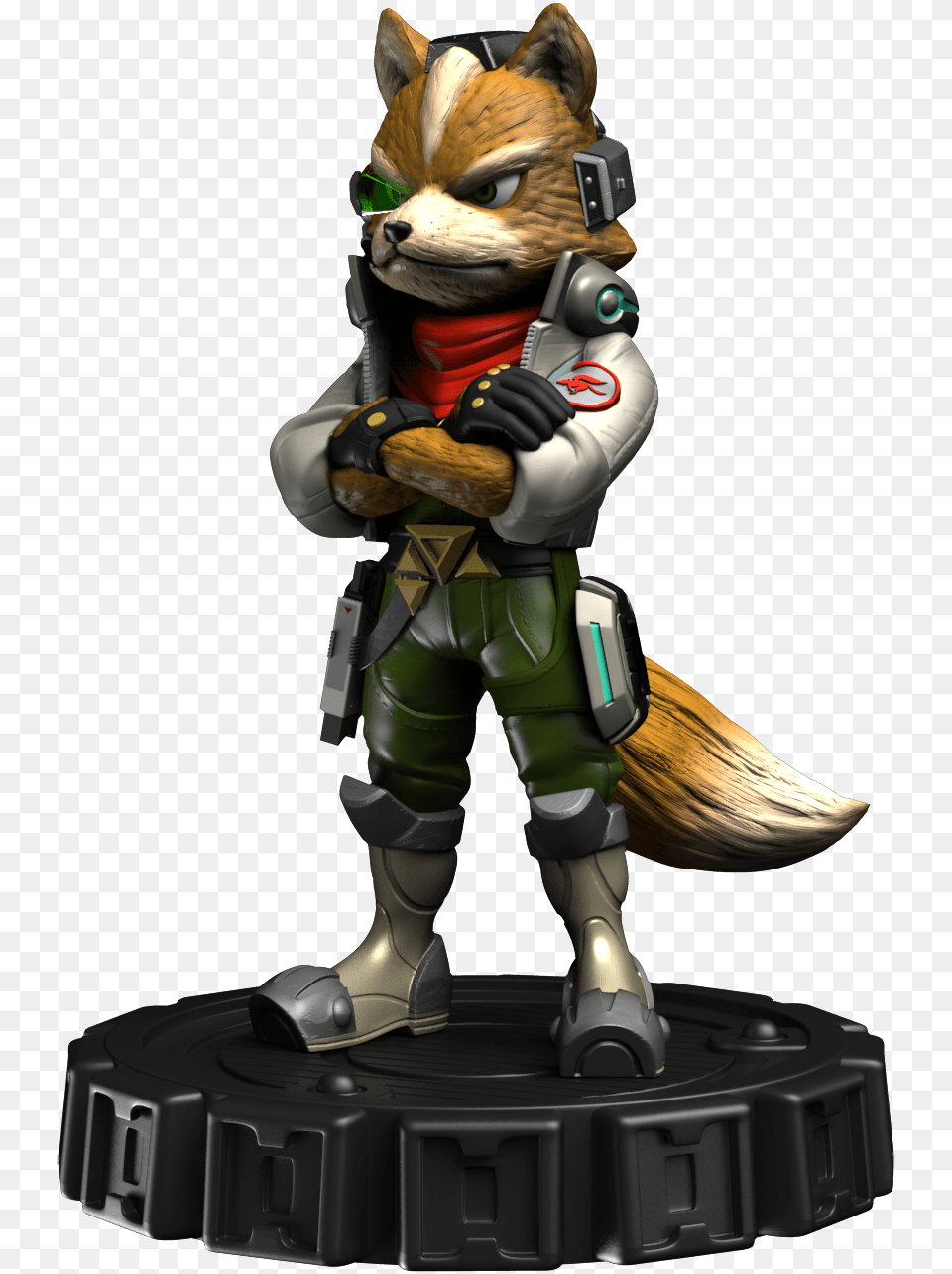 Starlink Fox Mccloud Figure, Figurine, Baby, Person Free Png