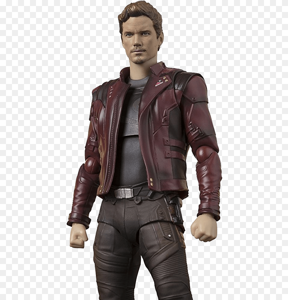 Starlord Starlord Star Load Avenger Vippng Marvel Sh Figuarts Infinity War Star Lord, Clothing, Coat, Jacket, Adult Free Png Download