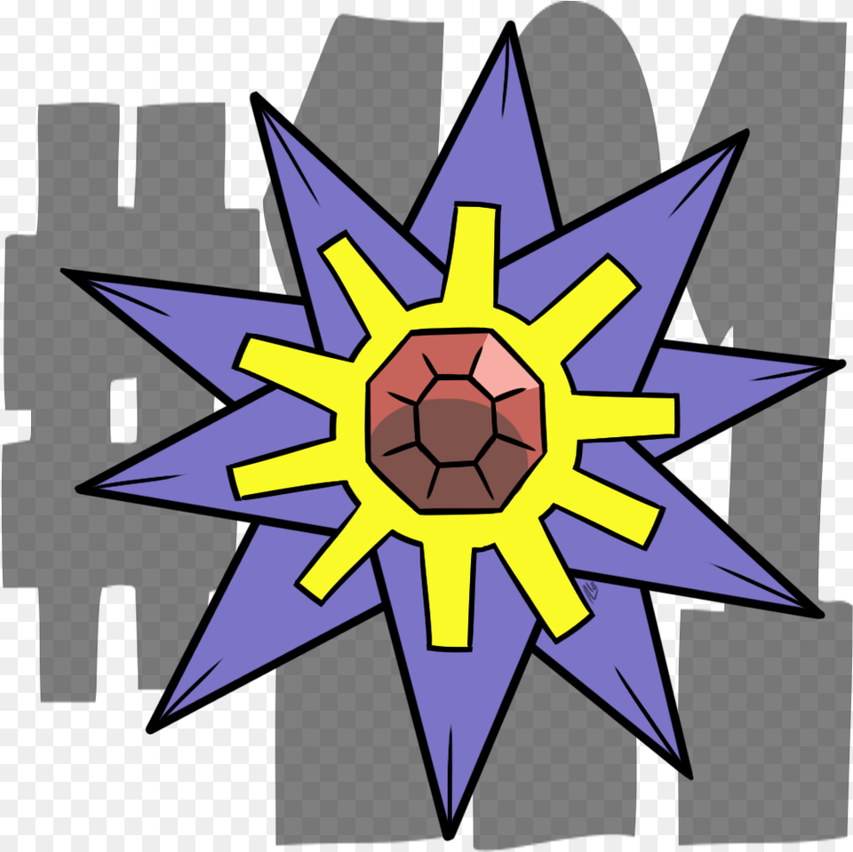 Starmie Pokemon Pokemonaday Https Flower, Symbol, Nature, Outdoors Free Transparent Png