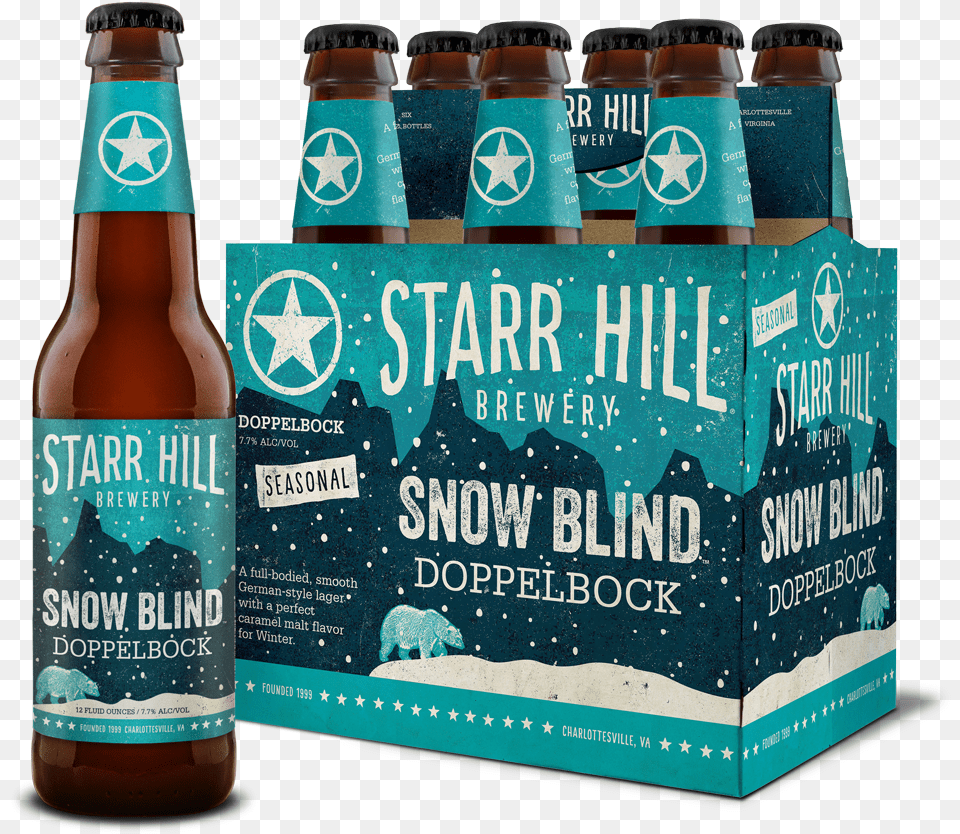 Starr Hill Brewery Ale, Alcohol, Beer, Beer Bottle, Beverage Free Png Download