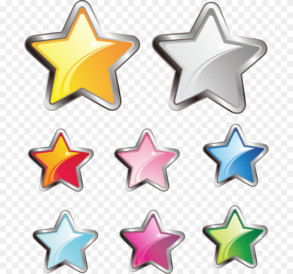 Starry Background Clipart Stars Vector Download, Star Symbol, Symbol Free Png