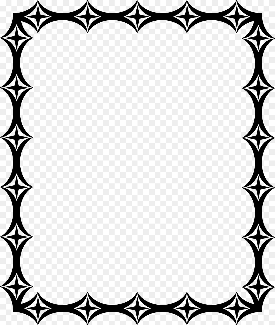 Starry Frame3 Clipart, Green, Pattern, Texture, Art Free Png
