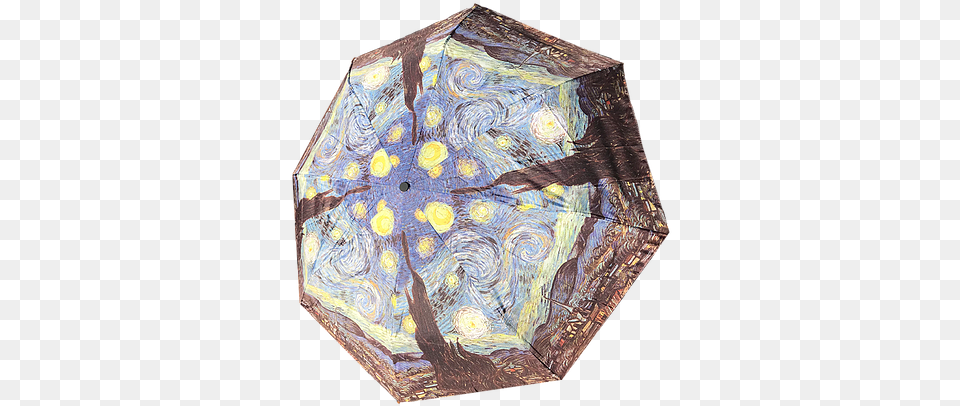 Starry Night Folding Umbrella, Canopy, Pattern, Architecture, Building Free Png