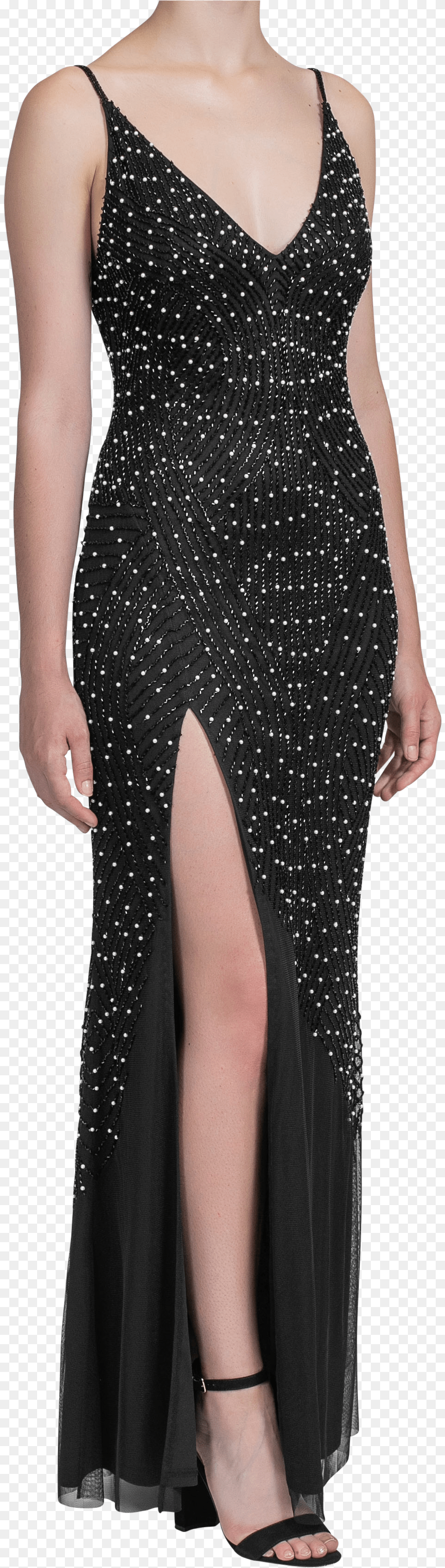 Starry Night Gown Gown, Adult, Person, Formal Wear, Woman Free Png Download