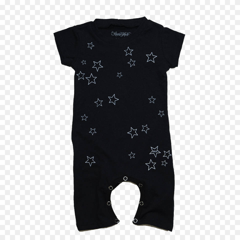Starry Night Romper, Clothing, T-shirt, Knitwear, Sweater Free Png
