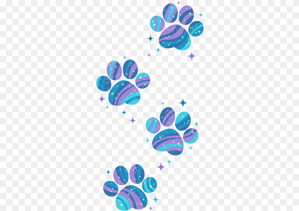 Starry Paws Available On T Shirts And More On Redbubble Dog Paw, Paper Free Png Download