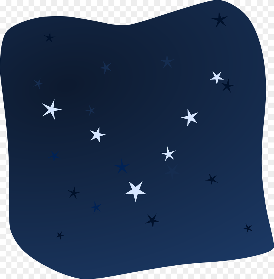 Starry Sky, Cushion, Home Decor, Flag, Star Symbol Free Transparent Png
