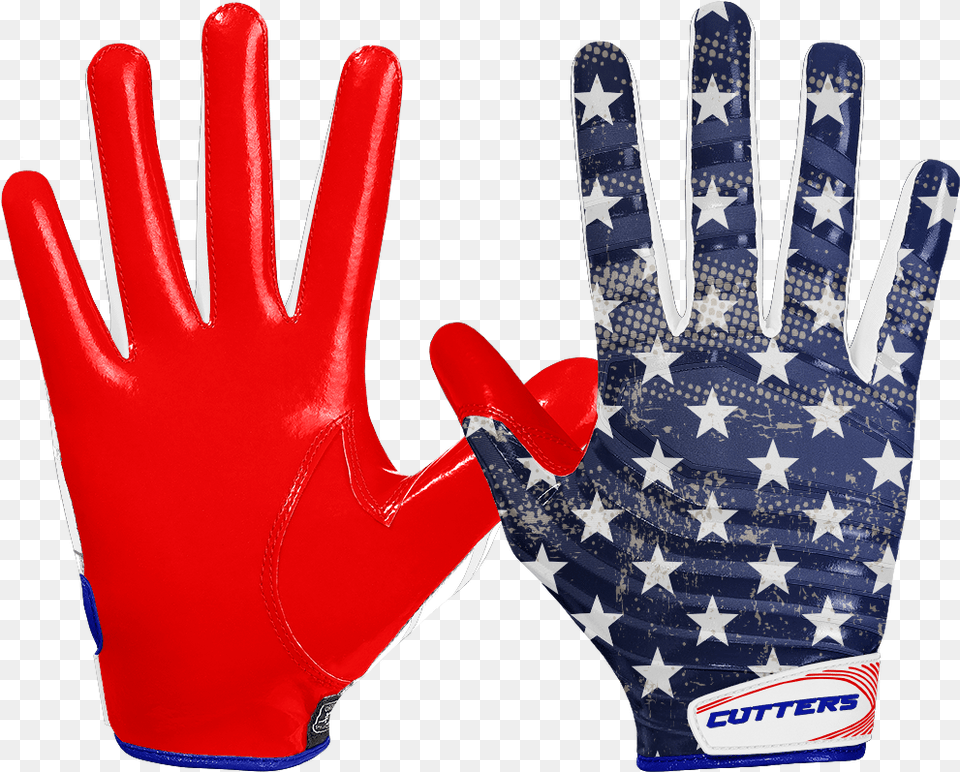 Stars Amp Stripes Limited Edition Rev Crazy American Football Gloves, Baseball, Baseball Glove, Clothing, Glove Free Transparent Png