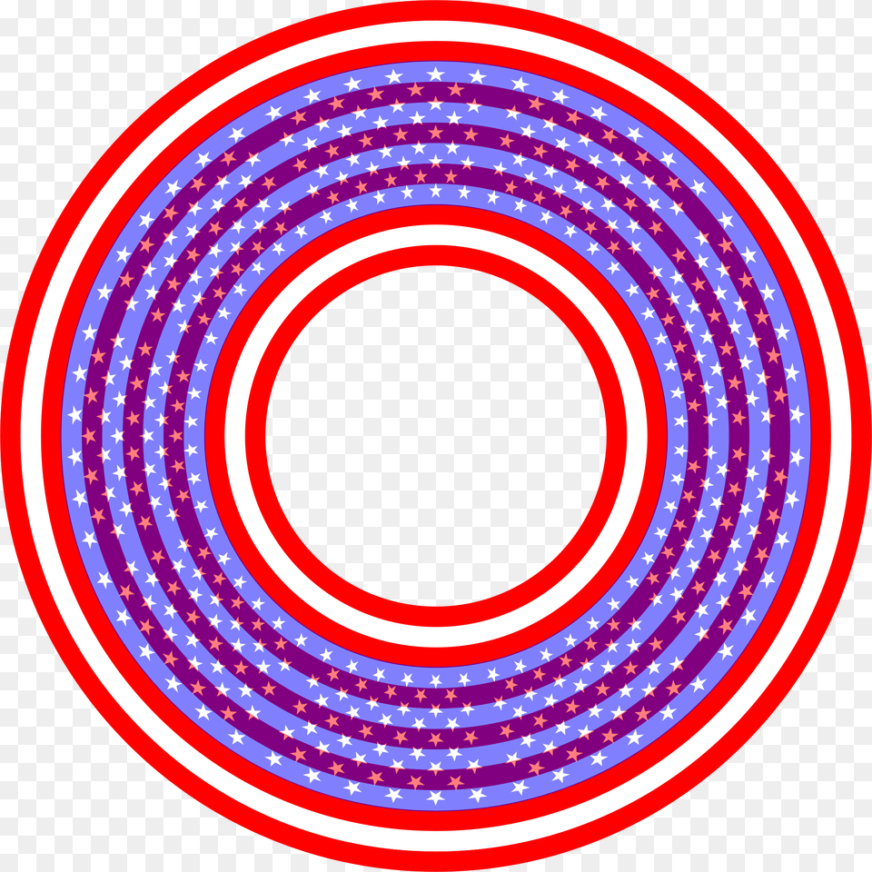 Stars And Stripes Circle, Disk Free Transparent Png