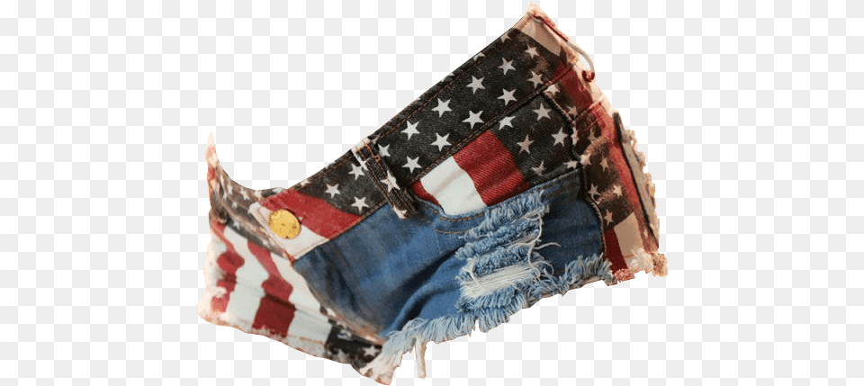 Stars And Stripes Denim Shorts Free Images Shorts, Clothing, Pants Png