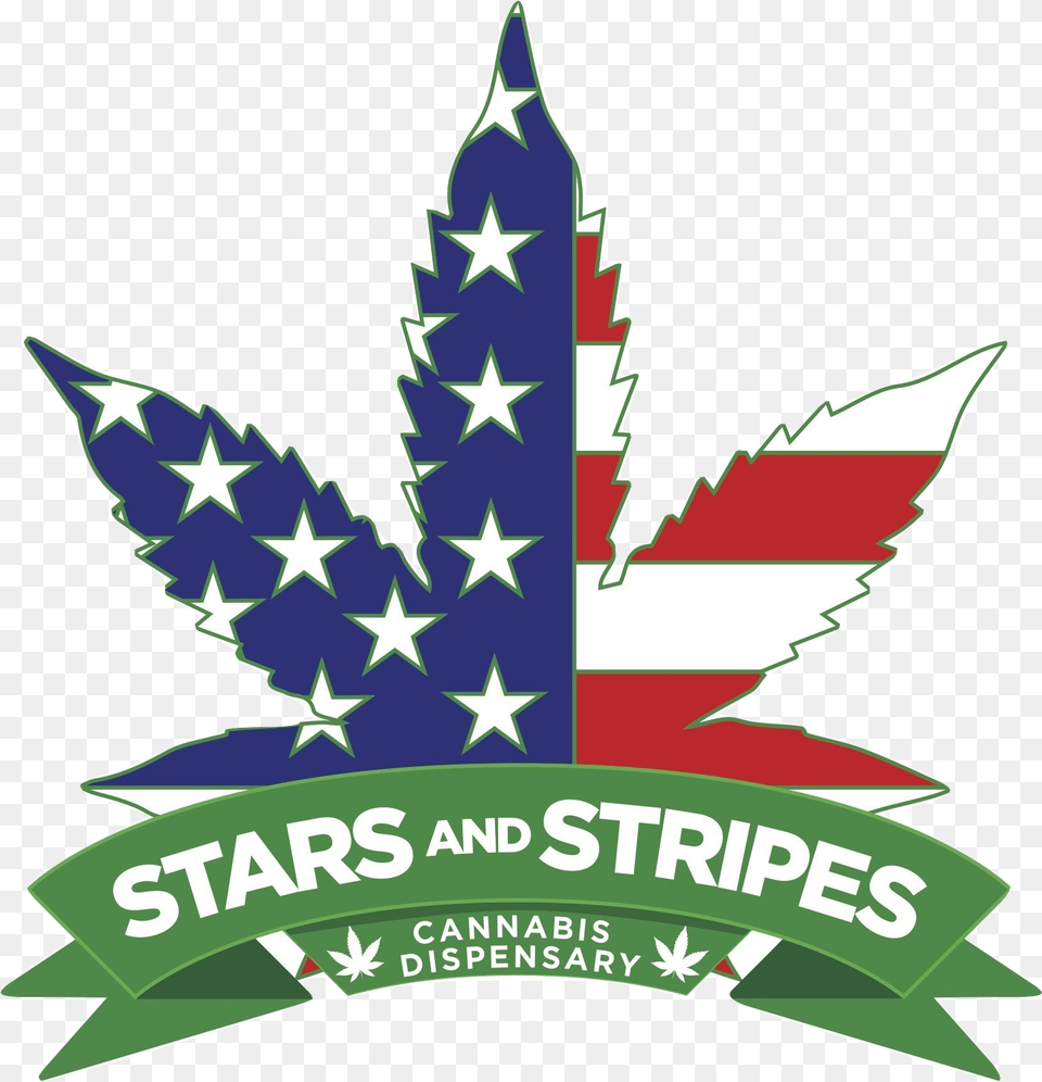 Stars And Stripes Stars And Stripes Dispensary, Leaf, Plant, Animal, Fish Free Png