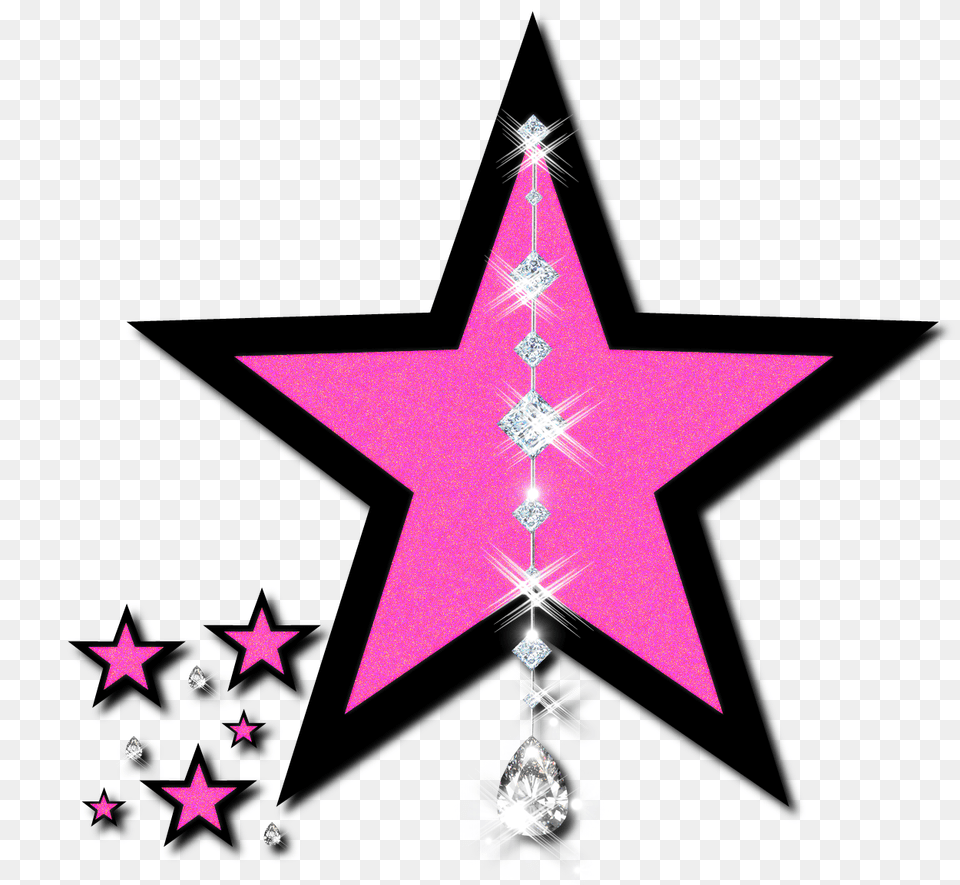 Stars Clipart, Star Symbol, Symbol, Cross Free Png Download
