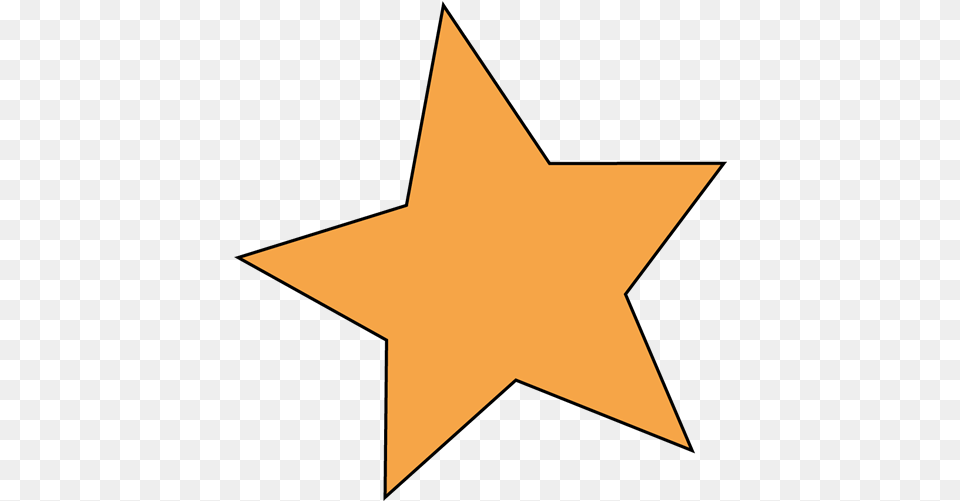 Stars Clipart Clip Art Orange Star, Star Symbol, Symbol Free Png