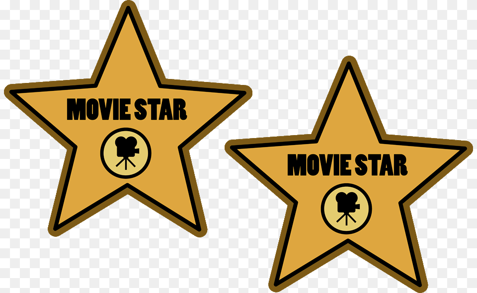Stars Clipart Hollywood, Star Symbol, Symbol, Logo Free Transparent Png