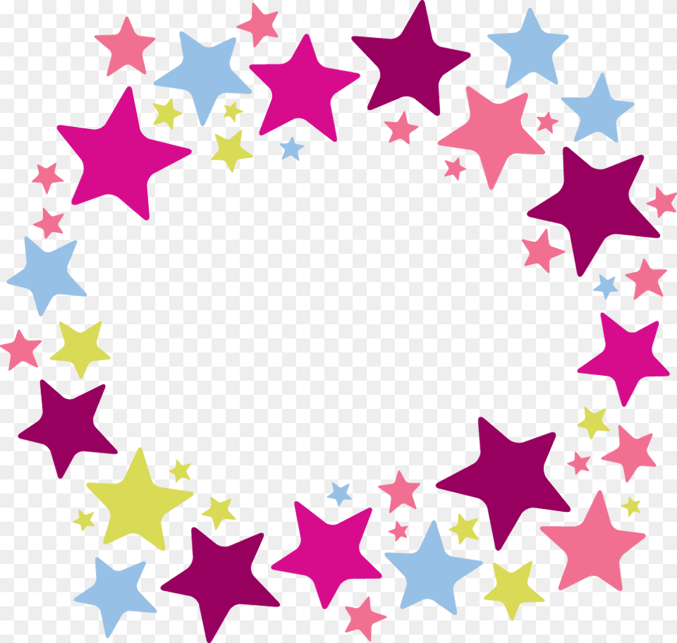 Stars In A Circle, Paper, Confetti, Symbol Free Png Download