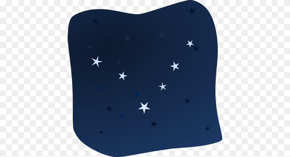 Stars In The Night Clipart, Cushion, Home Decor, Pillow, Symbol Free Transparent Png