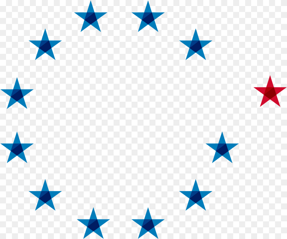 Stars Of Europe With Uk Ahead, Star Symbol, Symbol, Nature, Night Free Transparent Png