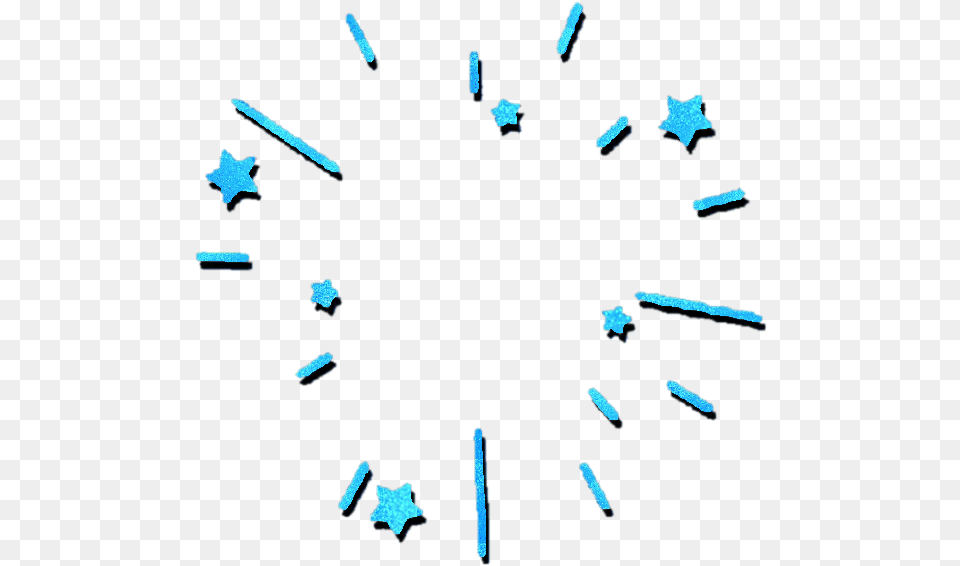 Stars Overlay Halo Kms Blue Dizzy Filter Aesthetic Aesthetic Blue Overlays Free Png