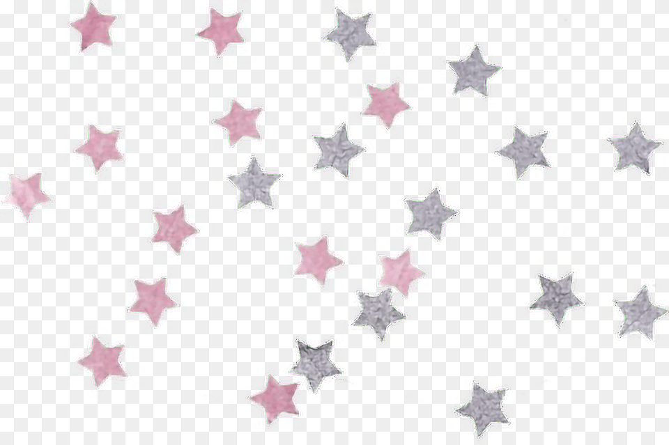 Stars Pink Tumblr Sweet Rainbow Holographic Glitter Star Glitter, Confetti, Paper, Purple Free Transparent Png