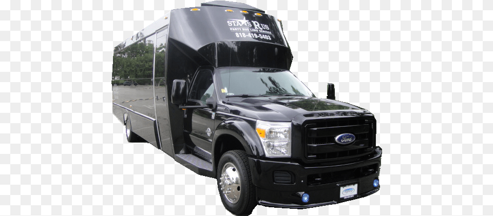 Stars R Us Party Bus Limo Rental La Oc San Bernadino Ford Motor Company, Transportation, Vehicle, Moving Van, Van Free Png Download