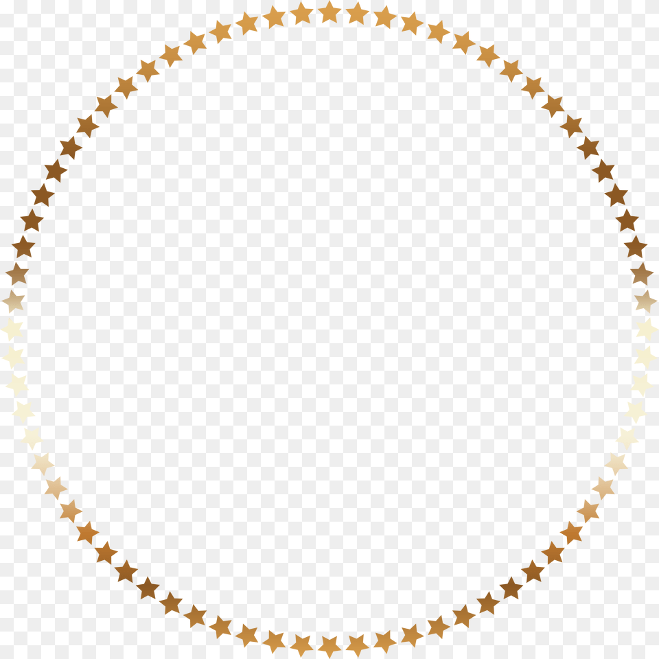 Stars Round Border Frame Download, Oval, Accessories Png Image