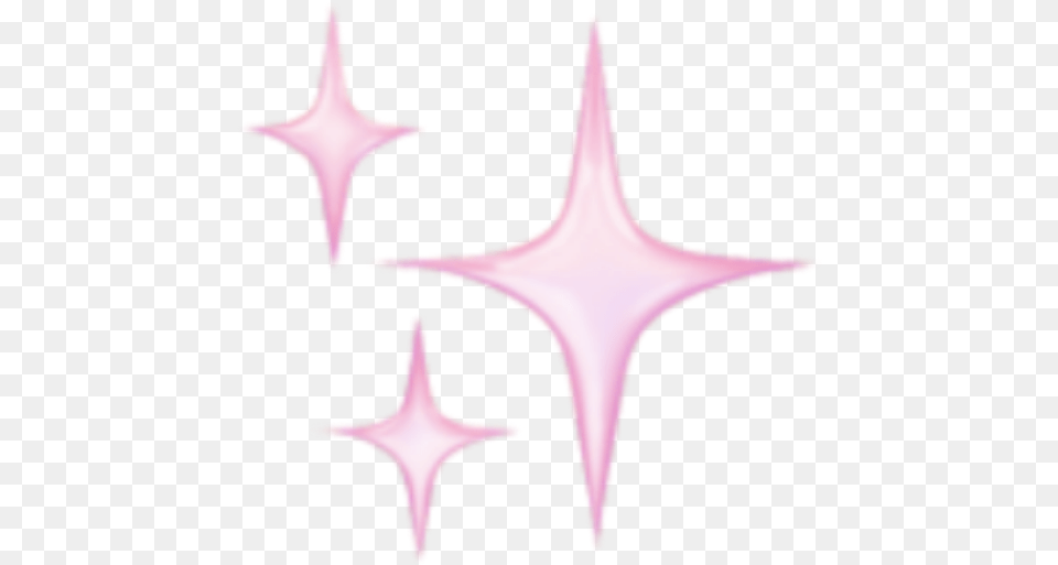 Stars Shine Pastel Pink Sticker By Dudahmt Star, Animal, Sea Life, Fish, Shark Png Image