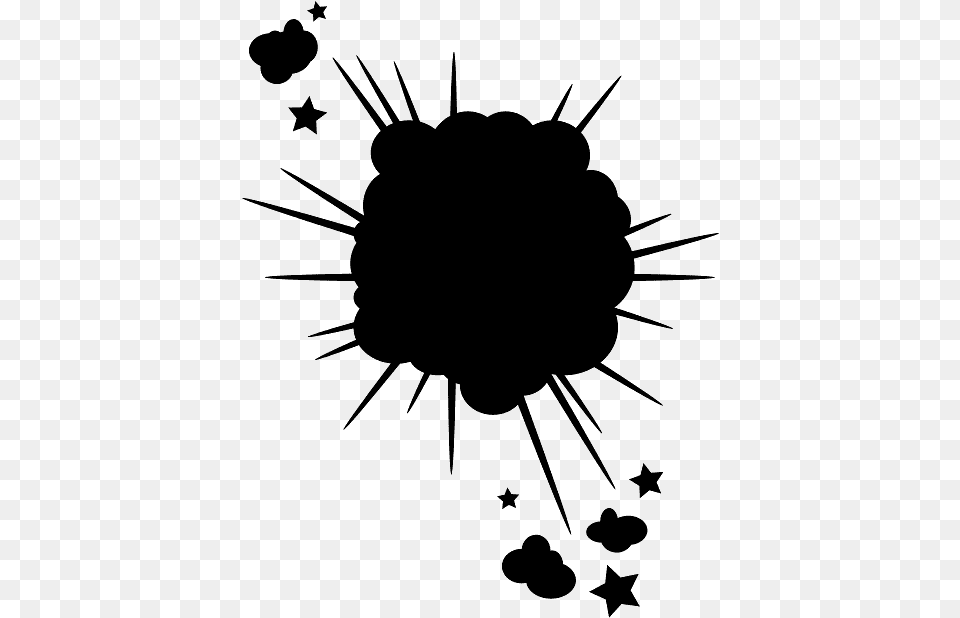 Stars Silhouette, Gray Free Png Download