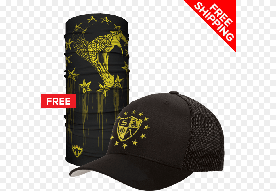 Stars Snap Back Hat Tread Lightly Face Shield Baseball Cap, Baseball Cap, Clothing Free Transparent Png