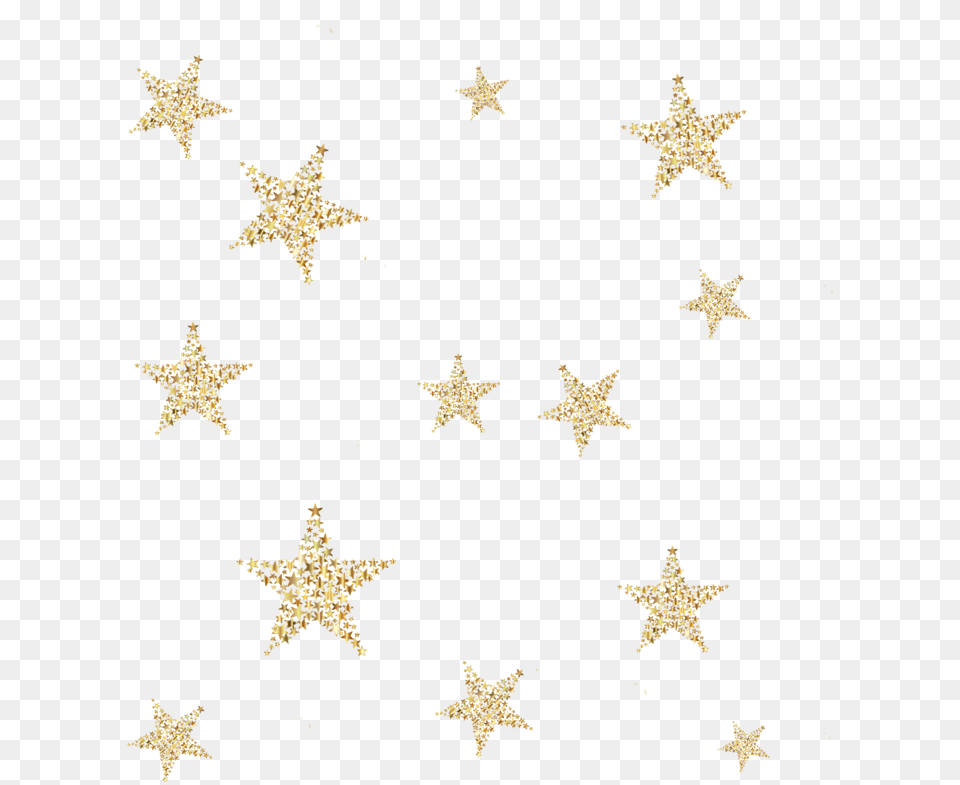 Stars Star Glitter Gold Golden Yellow Space Glitter Gold Stars, Symbol, Star Symbol Free Png Download