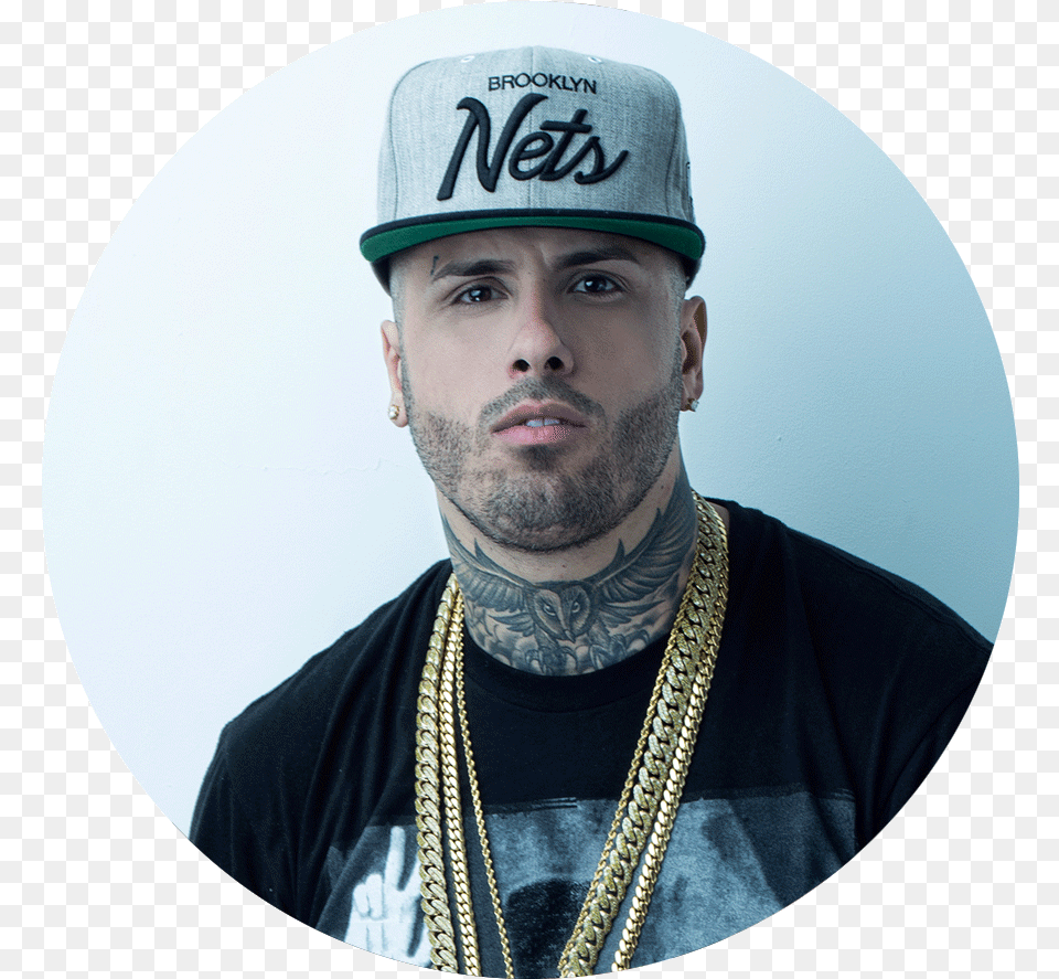 Stars That Give Name To The Tarraco Arena Nicky Jam, Baseball Cap, Cap, Clothing, Hat Free Png