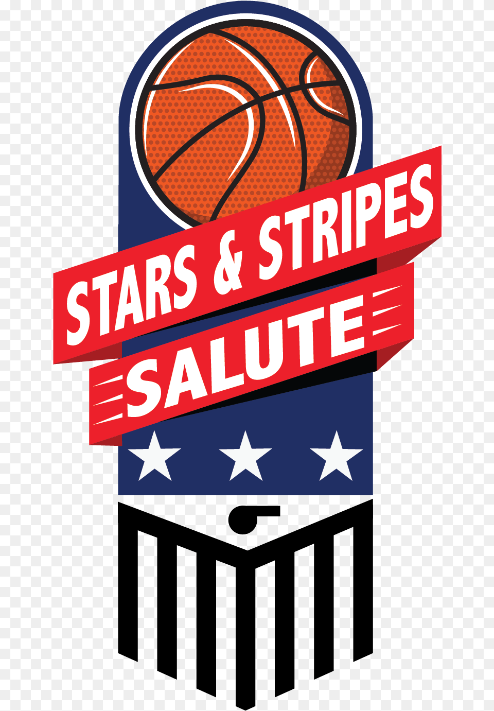 Stars U0026 Stripes Salute Iaabo Board 23 Shoot Basketball, Advertisement Png Image