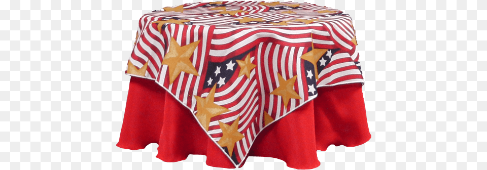 Stars U0026 Stripes Tablecloth, Flag Png