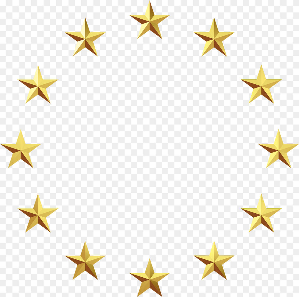 Stars Vector European Transparent Background Gold Star, Star Symbol, Symbol, Nature, Night Png Image