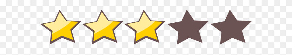 Stars Voting 3 Stars, Star Symbol, Symbol, Animal, Fish Free Png Download