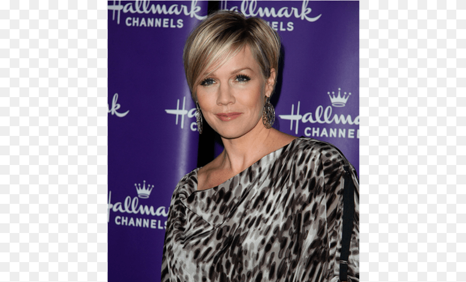 Stars Who Admit To Injectables Jennie Garth Short Hair 2011, Adult, Blonde, Fashion, Female Png Image