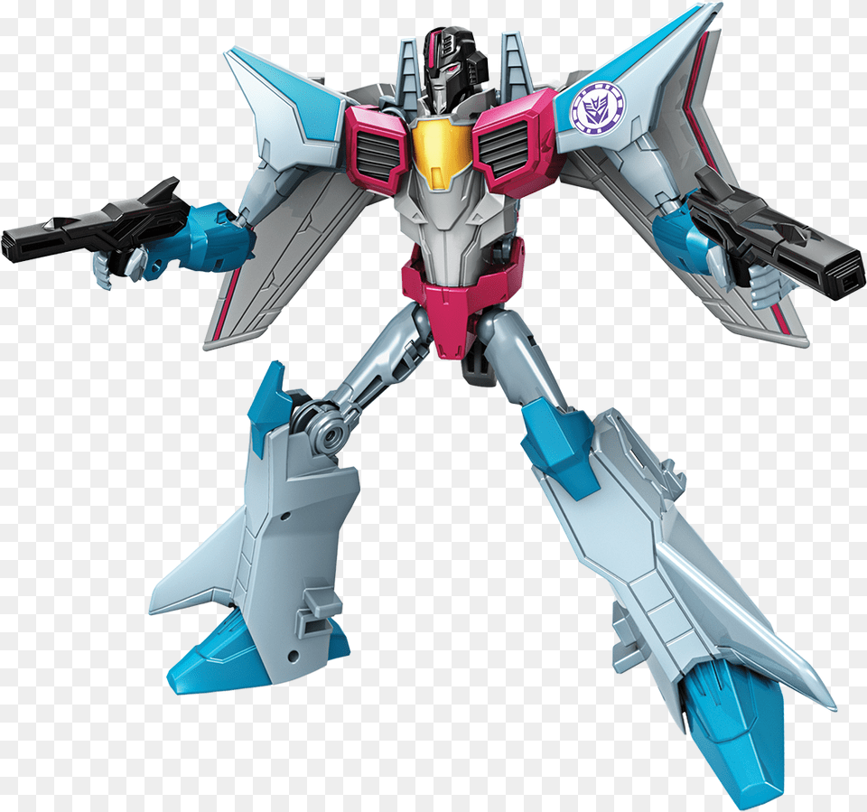 Starscream Robot Transformers In Both Forms, Toy Free Png Download