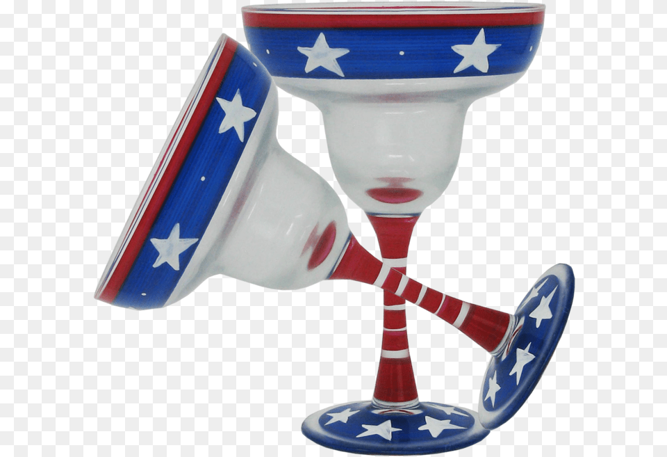 Starsstripes Margarita Glass Patriotic Collection Margarita, Goblet, Person Free Png Download