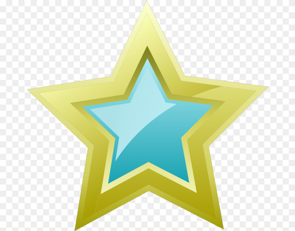 Starsymbolyellow Clipart Royalty Svg Decorative, Star Symbol, Symbol, Cross Free Png Download