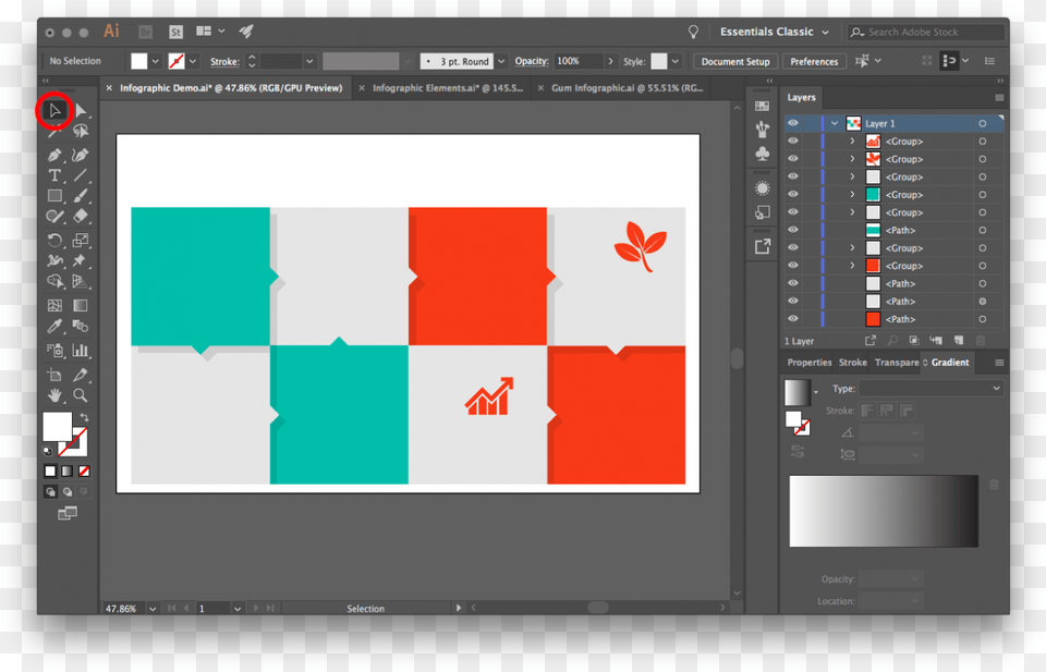 Start By Using These Tools To Select The Parts Illustrator, Computer Hardware, Electronics, Hardware, Monitor Free Png Download