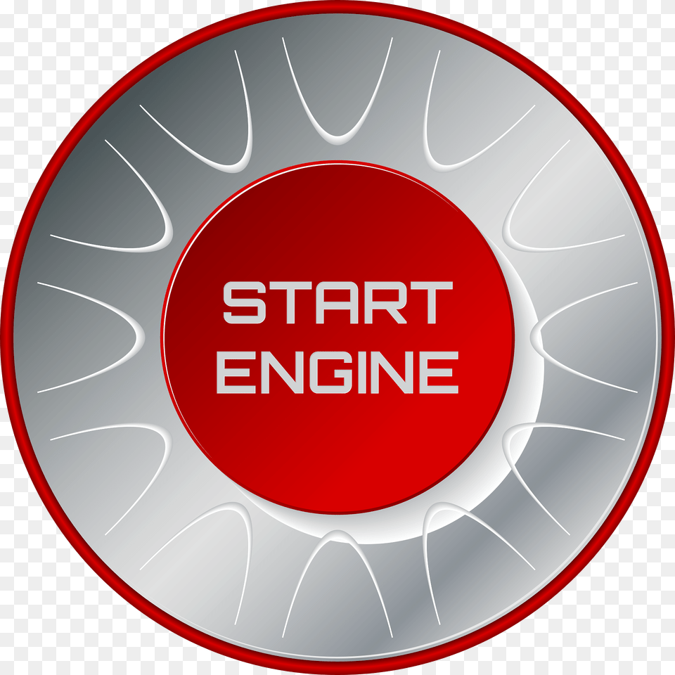 Start Engine Clipart, Disk, Logo, Symbol, Emblem Free Transparent Png
